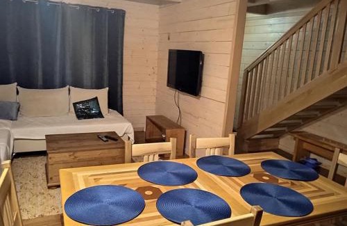 Liptovsky Mikulas Apartment | Family-Friendly Chata Adam: Playgrounds & Scenic Terrace