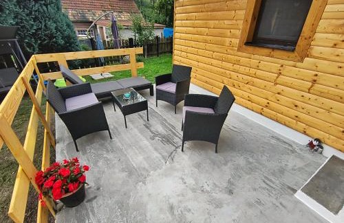 Necpaly House | Cozy Chata pri Kaštieli: Pet Friendly with Oceanfront Views