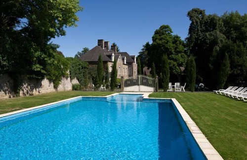 Hambye House | Relax at Château by Hambye with Private Pools & Hot Tub