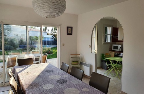 Quartier de l'Hippodrome House | Gorgeous Chatelaillon House with Pool and Ocean Views