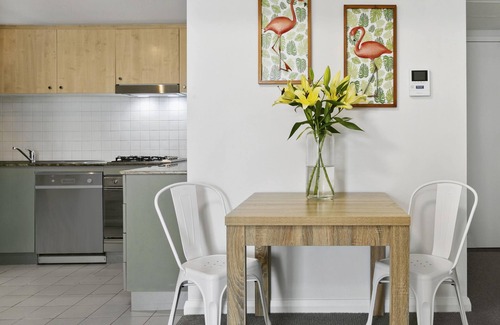 Chatswood CBD Apartment | Chatswood- HELP1 Help Street - Stylish 1BR with Balcony Pool Views Near Chatswood Station