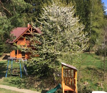 Horni Becva Ski Chalet | Pet-Friendly Retreat at Chaty Marta with Pool & Breakfast