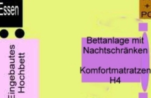 Bad Grund Apartment | Cheap apartment with balcony and shared use of GR. Roof terrace