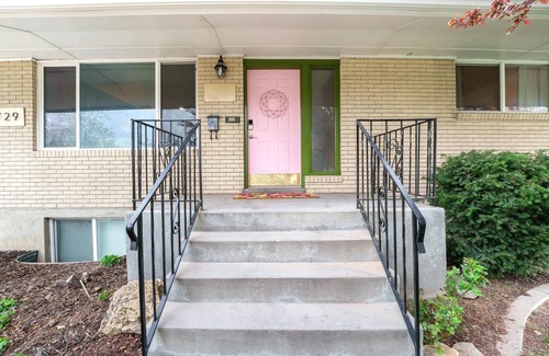 North Park House | Bright 3-Bedroom Retreat in Provo with Spa & Pet Options