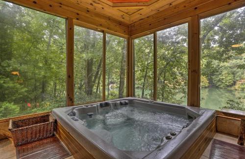 Blue Ridge House | Tranquil Retreat at Luxe Haven on Cherry Lake with Fire Pit