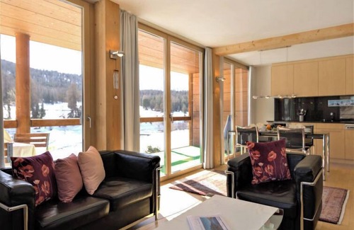 Pontresina Apartment | Experience Chesa Lej: Guest Rated 9.8 with Lake View & Spa