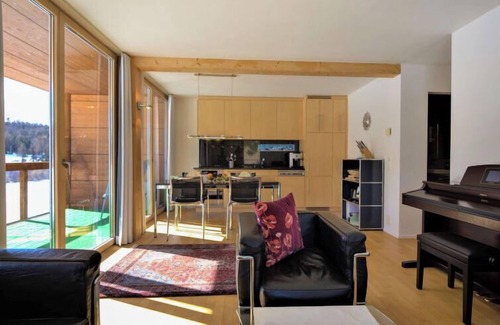 Pontresina Apartment | Experience Chesa Lej: Guest Rated 9.8 with Lake View & Spa
