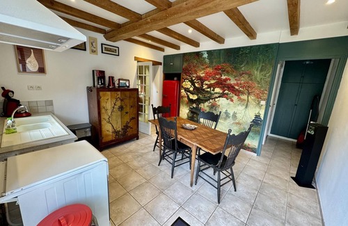 Notre-Dame-de-Cenilly Cottage | Chevaux d'Asie 21 pers : jacuzzi, billard, baby-foot