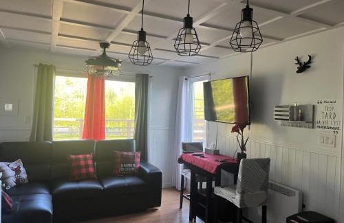 Clarke City Ski Chalet | Pet-Friendly Retreat at Chez Mayan et Doly for Families
