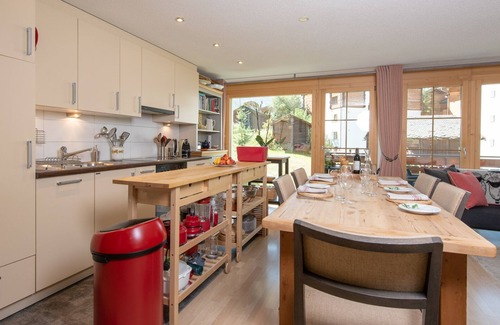 Zermatt Apartment | Elegant Chez Nous Zermatt: Matterhorn Views & Premier Amenities