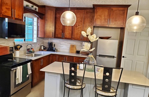 Molynes Gardens Apartment | Chic 1-Bedroom Apartment in Kingston with AC, WiFi, and pool