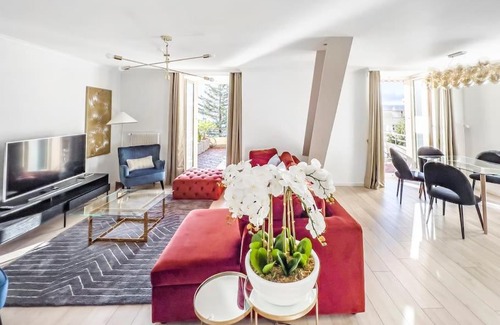 Veytaux Apartment | Modern 2-Bedroom Apartment by Chillon Castle