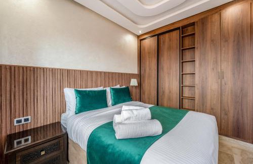 Marrakech Apartment | Chic 2BR apartment wifi balcon