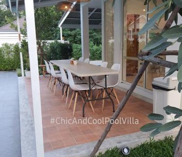 Pa Daet Villa | Trendy Pool Villa with Family and Pet-Friendly Amenities