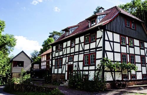 Heringen Apartment | Modern Apartment in Thuringia with Sauna & Family Friendly