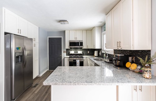 Holland House | Chic AquaCottage: Pet-Friendly with Ocean Views and Game Room