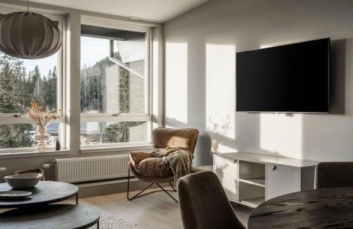 Are Apartment | Stylish Ski-in-Ski-out Apartment for 6 with Sauna Access