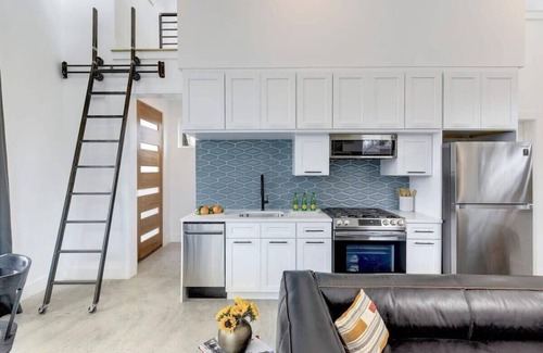 East MLK House | Trendy Austin Home with Private Back Deck & Family Amenities