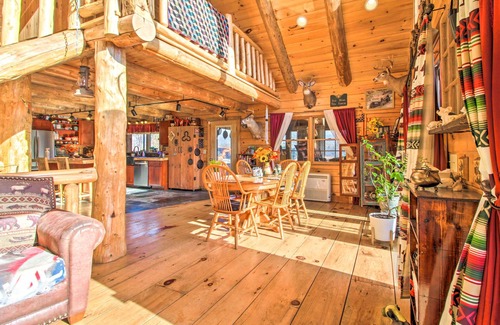 Florence Cabin | Elegant Brandon Cabin with Pool, Hot Tub & Sauna Awaits!
