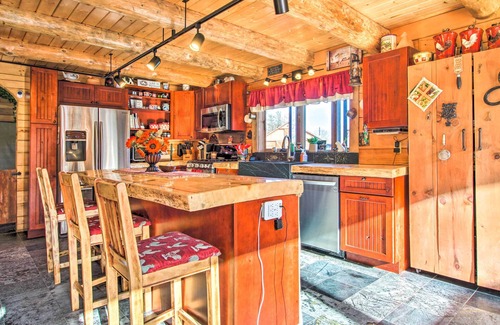 Florence Cabin | Elegant Brandon Cabin with Pool, Hot Tub & Sauna Awaits!