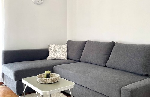 Agia Paraskevi Apartment | Stylish Central Studio with Kitchen in Athens' Northern Area
