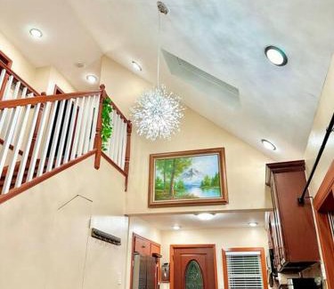 Montague Ski Chalet | Chic Chalet with River Views and Pet-Friendly Amenities