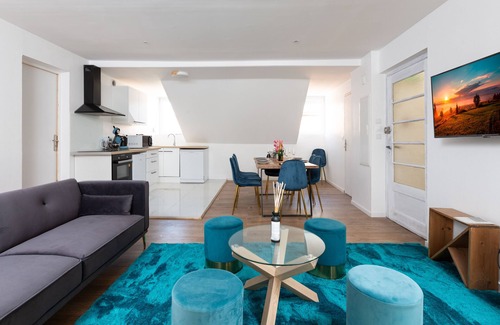 Mulhouse Apartment | Cozy 4-Bedroom Apartment in Historical City Center