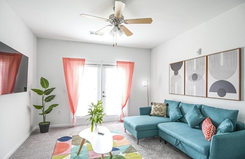 Orange Park Apartment | Chic Haven: Poolside Escape Steps from the Beach