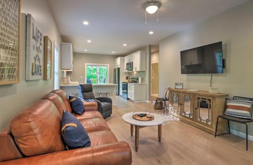Milledgeville House | Elegant Lake Sinclair Retreat with Dock & Inviting Hot Tub