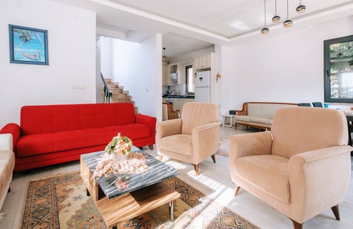 Sile Villa | Stylish Villa with Pool, Garden & Fireplace in Sile