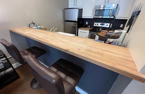 Roanoke Apartment | Exceptional Ground Floor 1BR Apartment with Rooftop Views