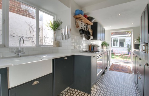 Chichester House | Chichester City Centre Retreat with Canal Views and Garden