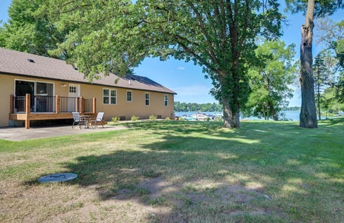 Lake Wissota House | Idyllic Chippewa Falls Retreat on Lake Wissota with Decks