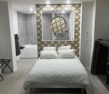 Chasse-sur-Rhone Apartment | Pet-Friendly CHOPIN’studio with Hot Tub & Guest Rated 9.3