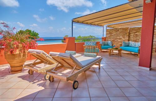 Apraos Apartment | Oceanfront Escape at Chrismos Luxury Suites Corfu