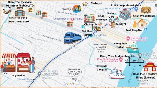 Bang Phlat Apartment | Chubby 5: Guest Rated 9/10 for an Unforgettable Stay