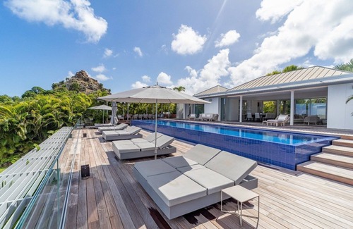 Anse des Lezards Villa | Tranquil Retreat at Ciel D'Azur with Private Pool & Ocean View