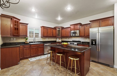 El Paso House | Experience Cimarron Oasis: Heated Pool & Movie Theater Fun