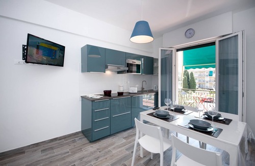Pietra Ligure Apartment | Oceanfront Retreat: Cipriani 5A, Steps from the Beach