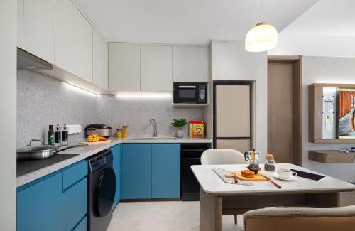 Fushan Apartment | Discover Citadines Jinqiao Building Yantai: Family-Friendly Escape