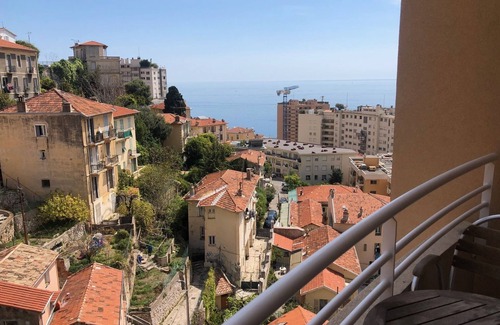 Beausoleil Apartment | Serene Citronnier in Monaco with Sea View Balcony