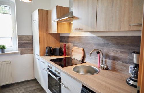 Bernburg Apartment | Stylish City-Apartment 1: Family-Friendly Retreat with High Ratings