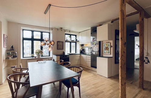 København V Apartment | Charming Copenhagen City Apartment with 3 Bedrooms