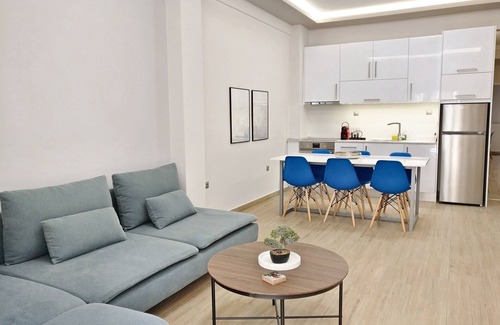 Thessaloniki Apartment | Modern City Center Apartment with Pet-Friendly Amenities