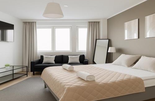 Tampere Apartment | City Home Finland Arena Suite: Prime Location, City Views
