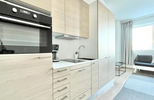 Tampere Apartment | City Home Finland Arena Suite: Prime Location, City Views