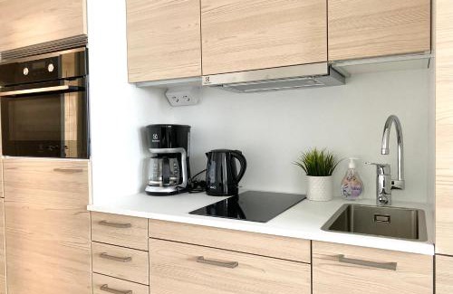 Tampere Apartment | City Home Finland Arena Suite: Prime Location, City Views