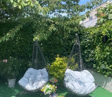 Favoriten Apartment | City Oase, House floor, fitness, garden, jacuzzi, close to subway U1