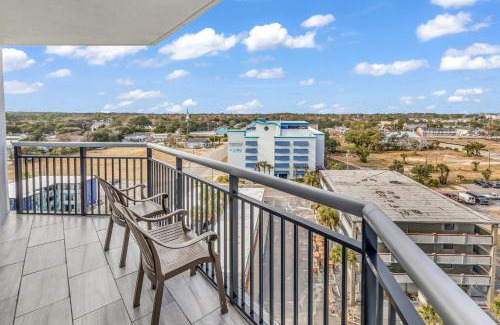 Downtown Myrtle Beach Apartment | Premier City View Unit in Myrtle with Private Beach Access