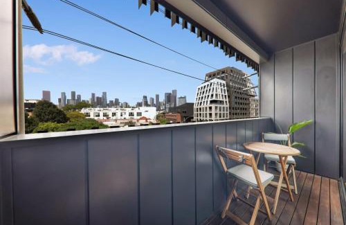 West Melbourne Apartment | Experience City Views in a Unique Railway Escape